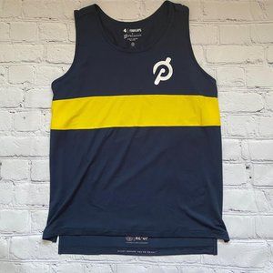 Fourlaps Men's Peloton Blue/yellow Tank